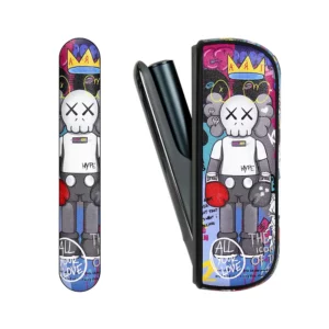 【YE VAPE】日本 IQO 適用 [ ILUMA / ILUMA i ] 側開款 保護套 酷炫 帶側蓋 塗鴉卡通