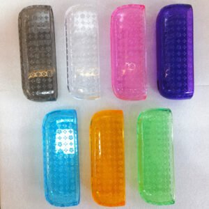 【YE VAPE】日本 IQO 適用 [ ILUMA / ILUMA i ] 側開款 保護套 PC材質 硬殼 碎花透明