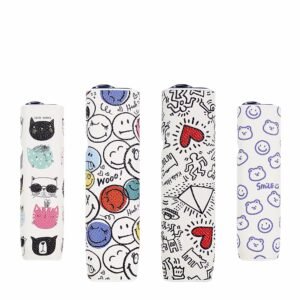 【YE VAPE】日本 IQO 適用 [ ILUMA ONE / ONE i ] 一體機 保護殼 pu皮材質 表情圖案 塗鴉