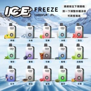 【YE VAPE】ICE FREEZE 一次性主機 10000口 (30)